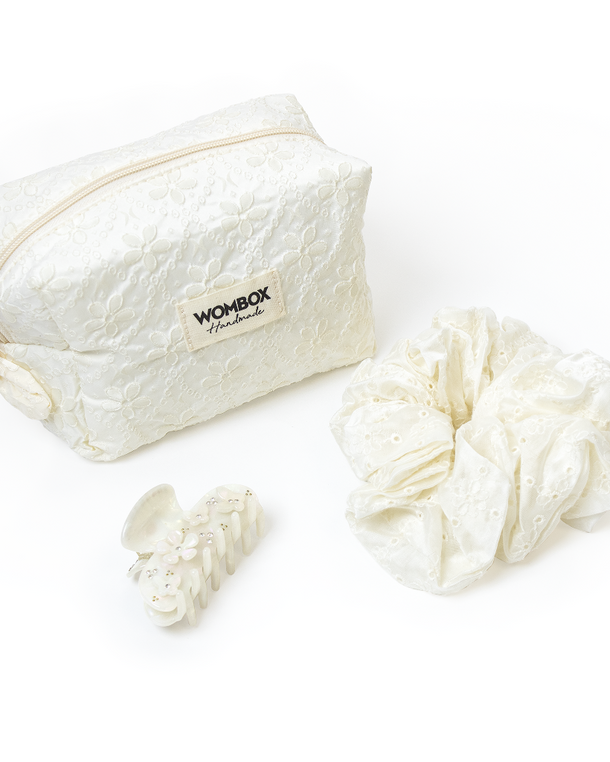 Set Creamy Pearl de Wombox - set de accesorios de pelo