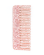 Peine Rectangular Rosy Glow de Wombox - peine de pelo - vista lateral
