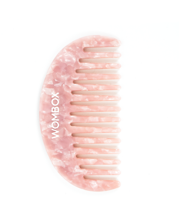 Peine de Púas Anchas Rosy Glow de Wombox - peine de pelo