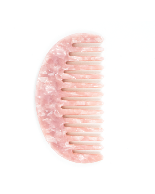 Peine de Púas Anchas Rosy Glow de Wombox - peine de pelo - vista lateral