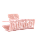 Pinza Rectangular Rosy Glow de Wombox - pinza de pelo - detalle