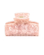 Pinza pequeña Rectangular Rosy Glow de Wombox - pinza de pelo
