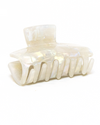 Pinza pequeña Rectangular Morning Dew de Wombox - pinza de pelo - vista lateral