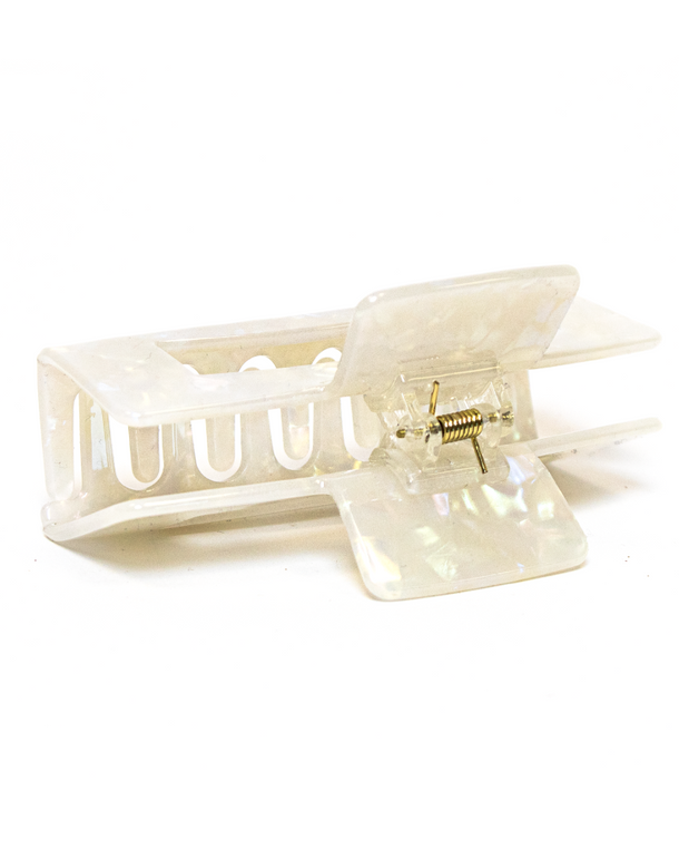 Pinza Rectangular Morning Dew de Wombox - pinza de pelo - vista lateral