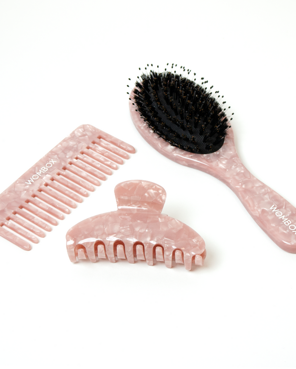 Set Rosy Glow Essentials de Wombox - set de accesorios de pelo