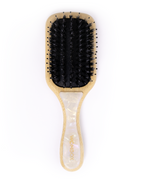 Cepillo de Cerdas de Jabalí Cuadrado Morning Dew de Wombox - cepillo de pelo