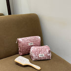Neceser Fuchsia Bloom de Wombox - neceser de viaje - detalle