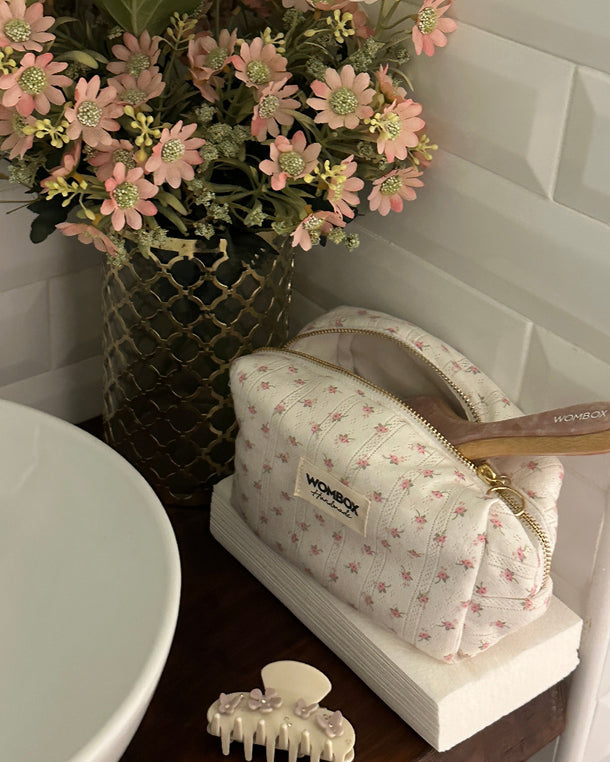 Neceser Petite Floral de Wombox - neceser de viaje - detalle