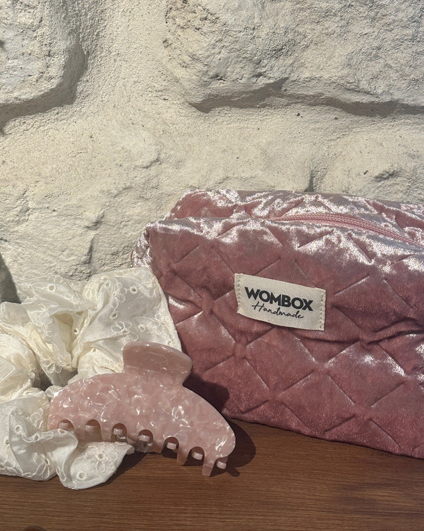 Pinza Rosy Glow de Wombox - pinza de pelo - detalle