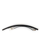 French Barrette Noir de Wombox - pinza francesa de pelo - vista lateral