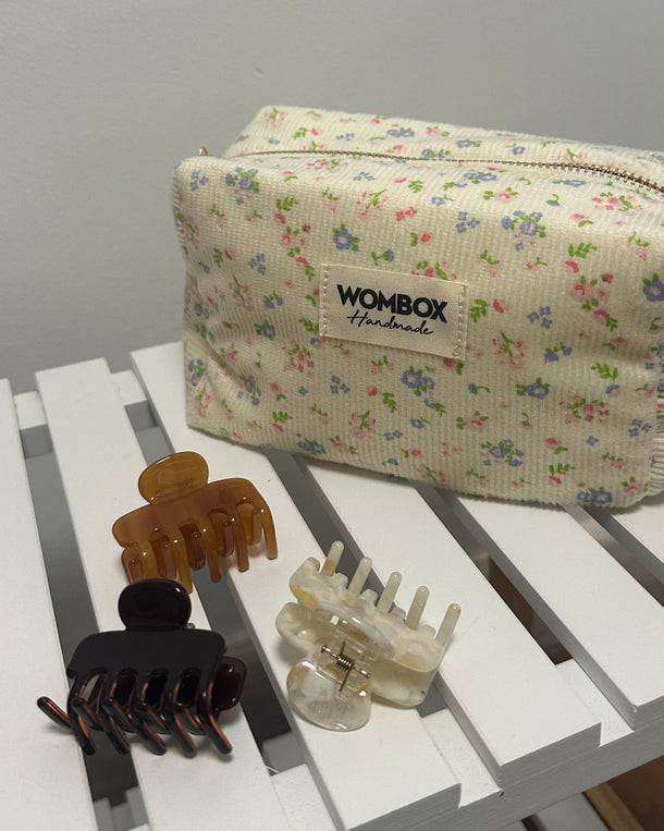Set de Mini Pinzas Warm Neutrals de Wombox - set de accesorios de pelo - detalle