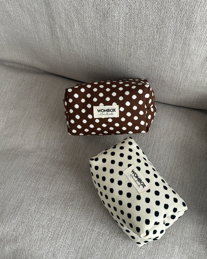 Neceser Ivory Bold Polka