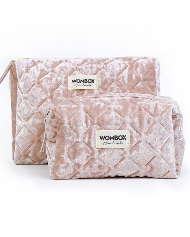 Neceser Velvet Muse de Wombox - neceser de viaje - detalle