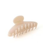 Pinza grande Latte Beige de Wombox - pinza de pelo - vista lateral