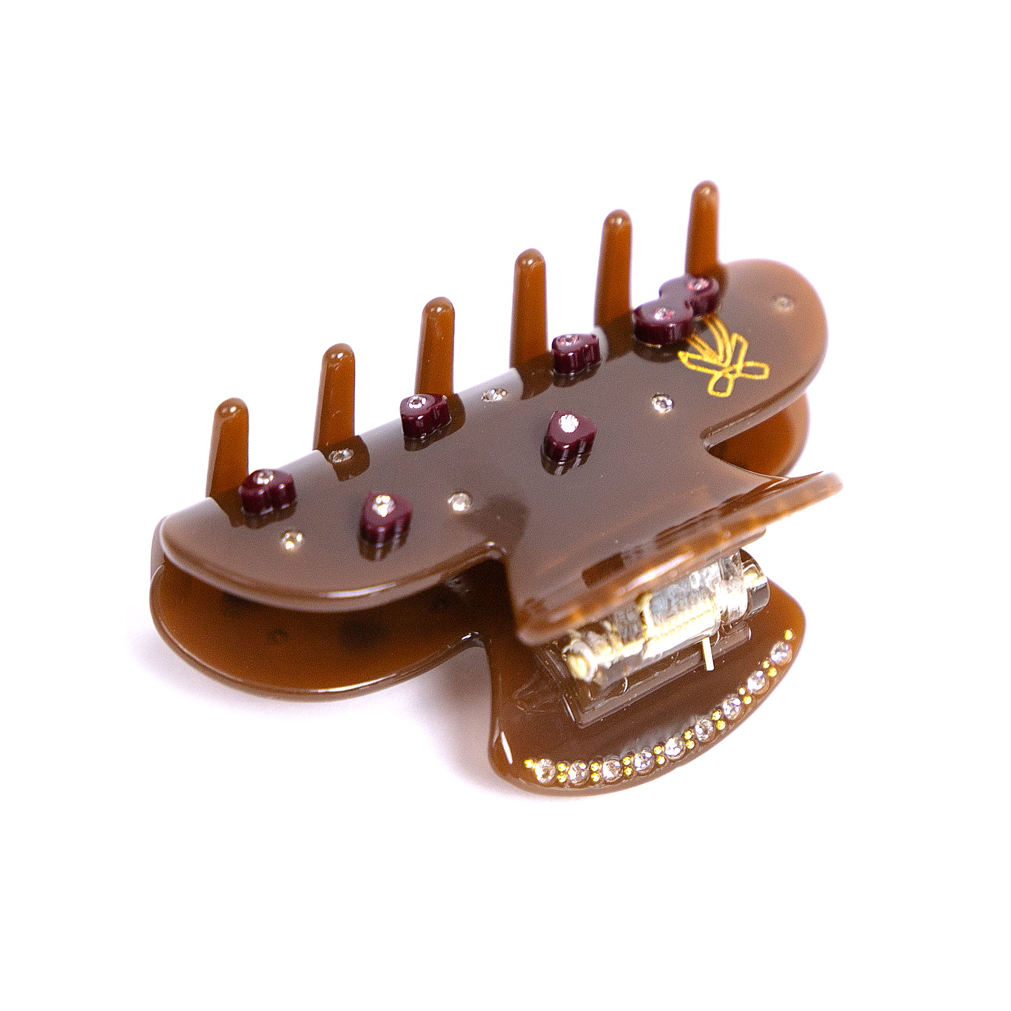 Belle Clip in Sweet Chocolate