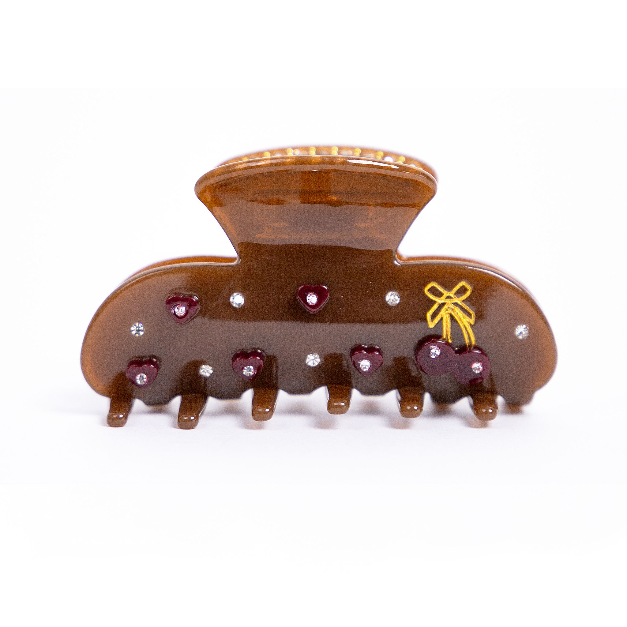 Belle Clip in Sweet Chocolate