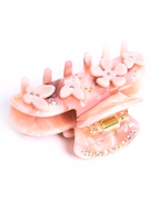 Pinza Pink Petal Whisper de Wombox - pinza de pelo - detalle