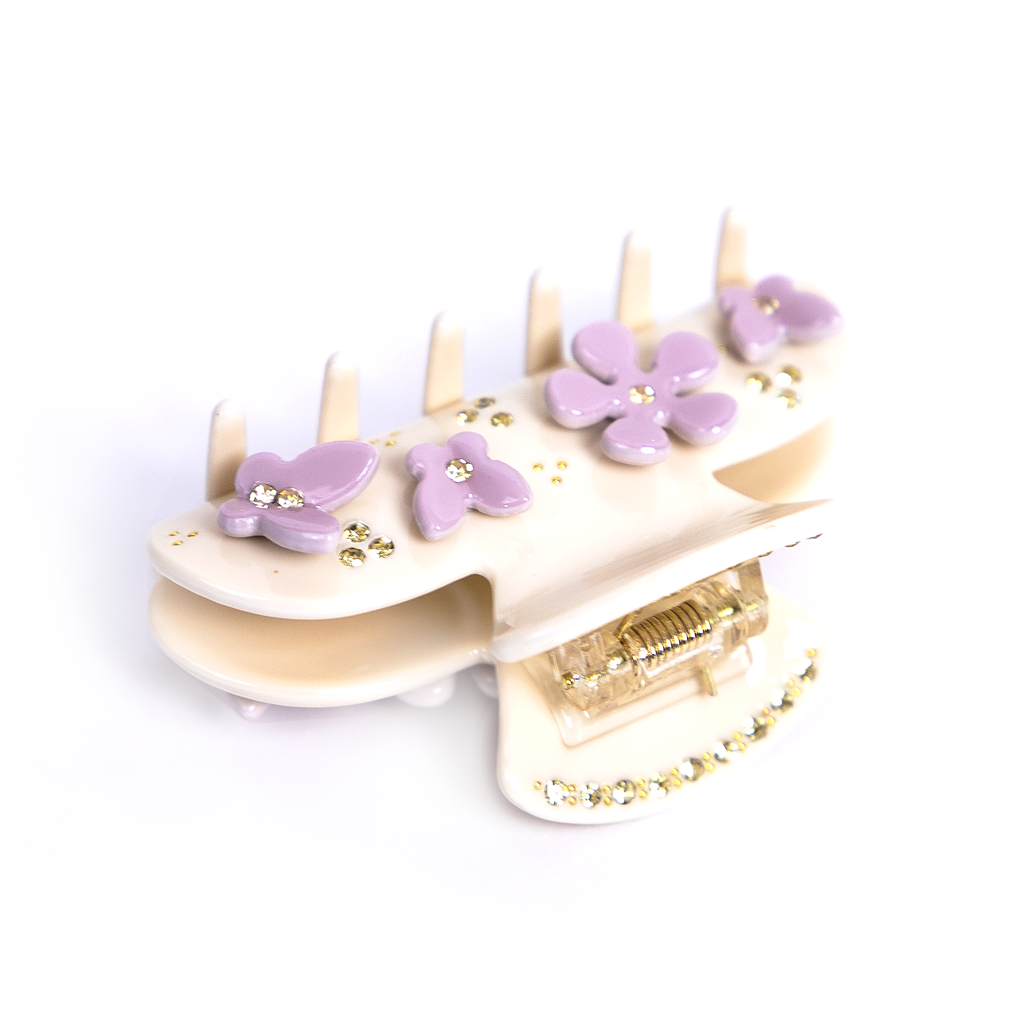 Belle Clip in Violet Petal Whisper