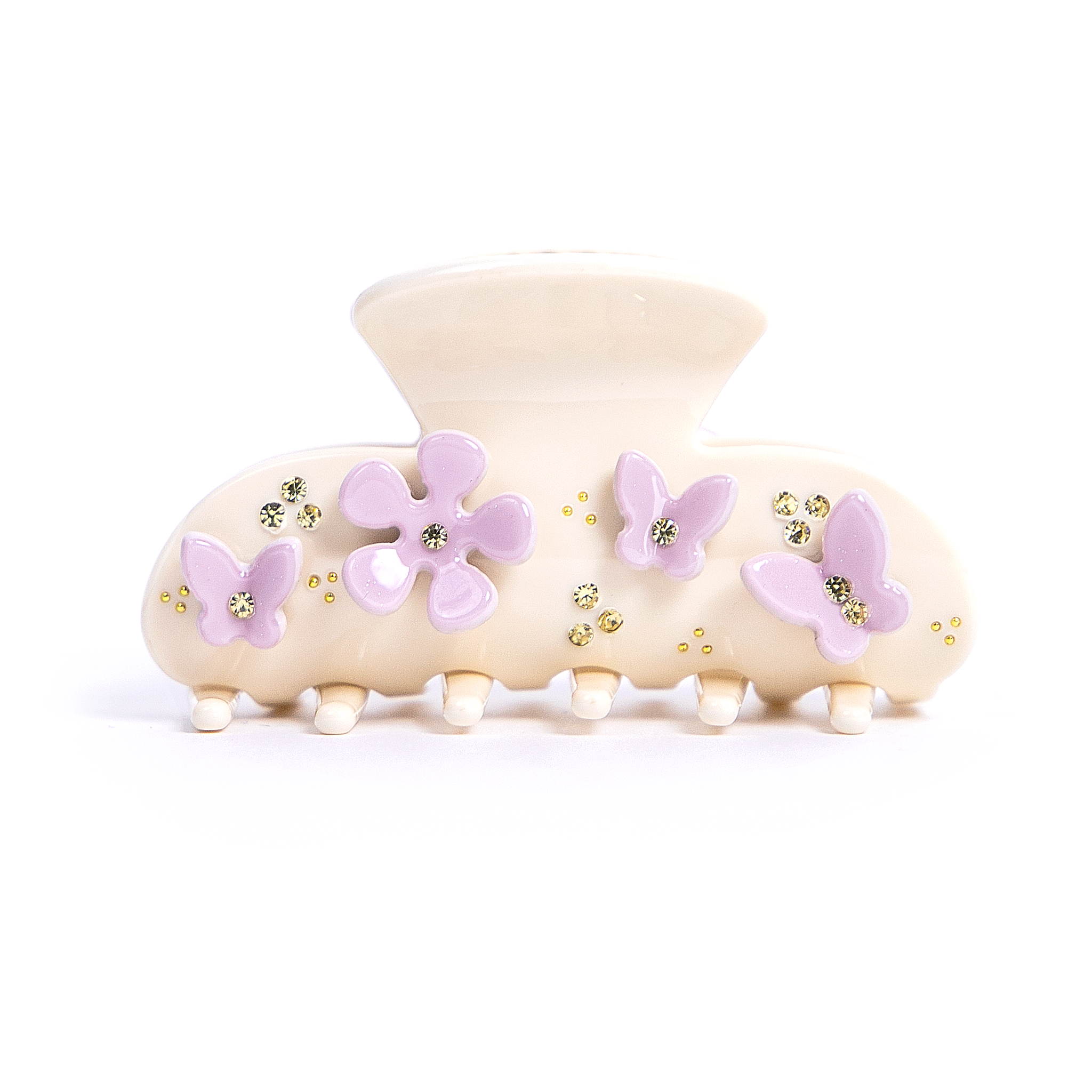 Belle Clip in Violet Petal Whisper