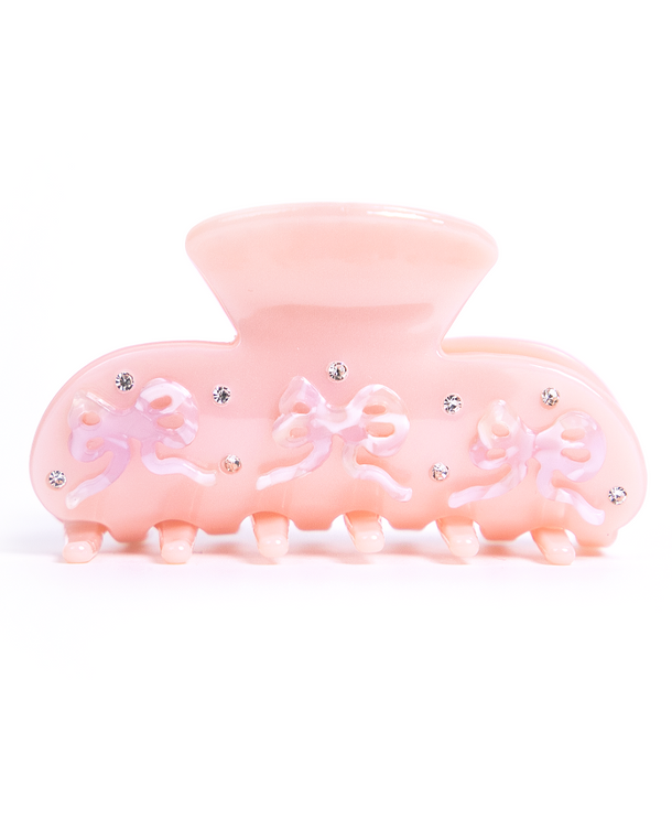 Pinza Blush Ribbon de Wombox - pinza de pelo