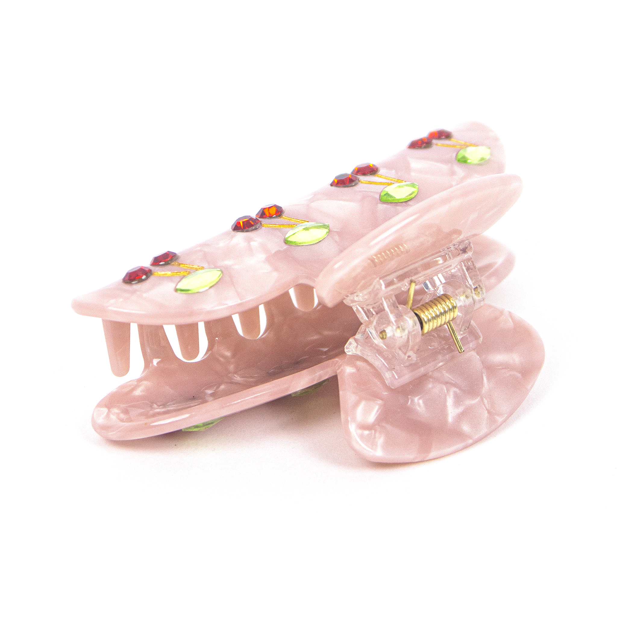 Belle Clip in Blush Cherry