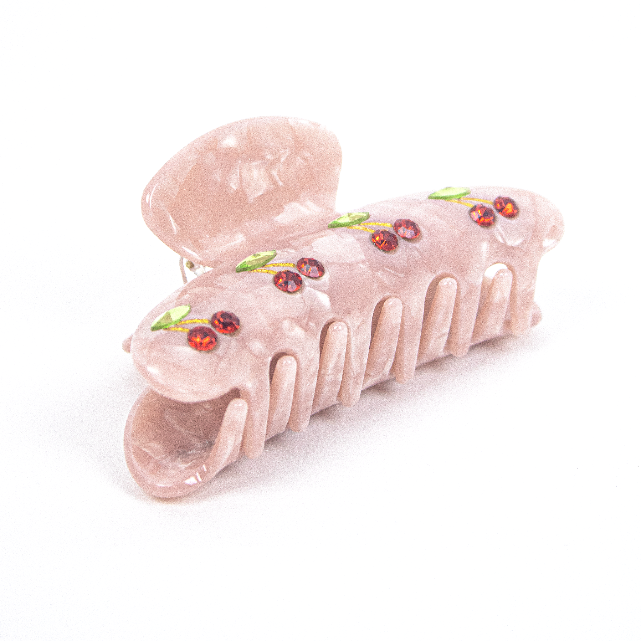 Belle Clip in Blush Cherry