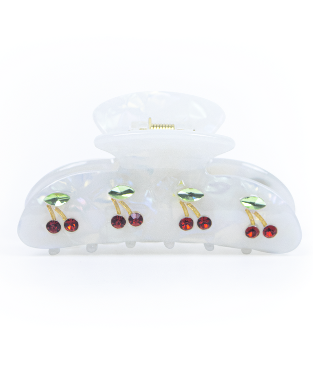 Pinza Frosted Cherry de Wombox - pinza de pelo