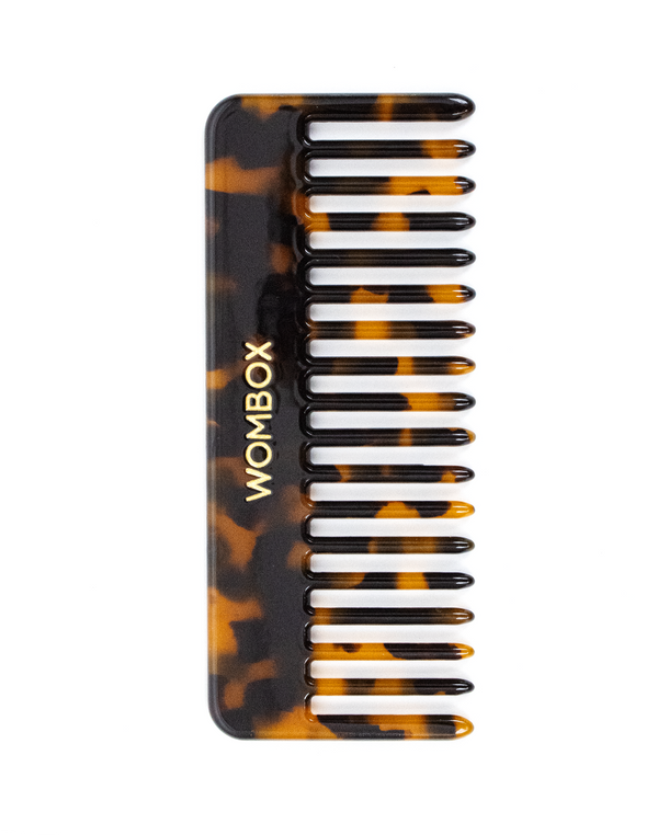 Peine de Púas Anchas Leopard de Wombox - peine de pelo