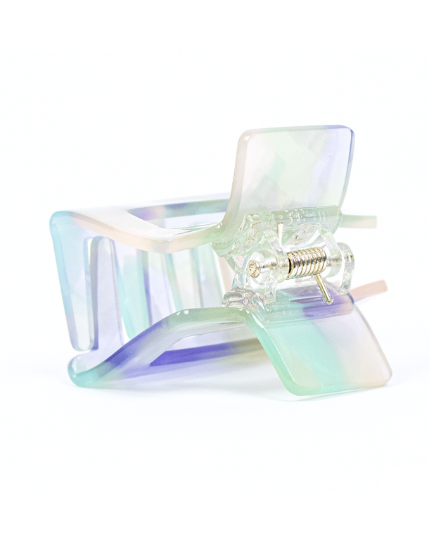 Pinza Cuadrada Aurora de Wombox - pinza de pelo - detalle