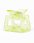 Pinza Cuadrada Lime Sorbet de Wombox - pinza de pelo - vista lateral