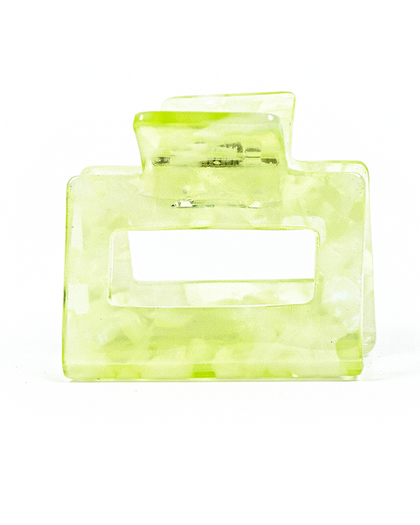 Pinza Cuadrada Lime Sorbet de Wombox - pinza de pelo