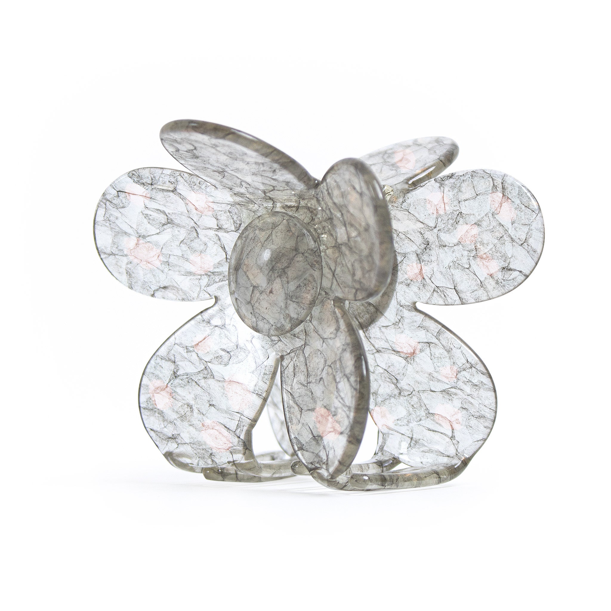 Flower Clip in Mist