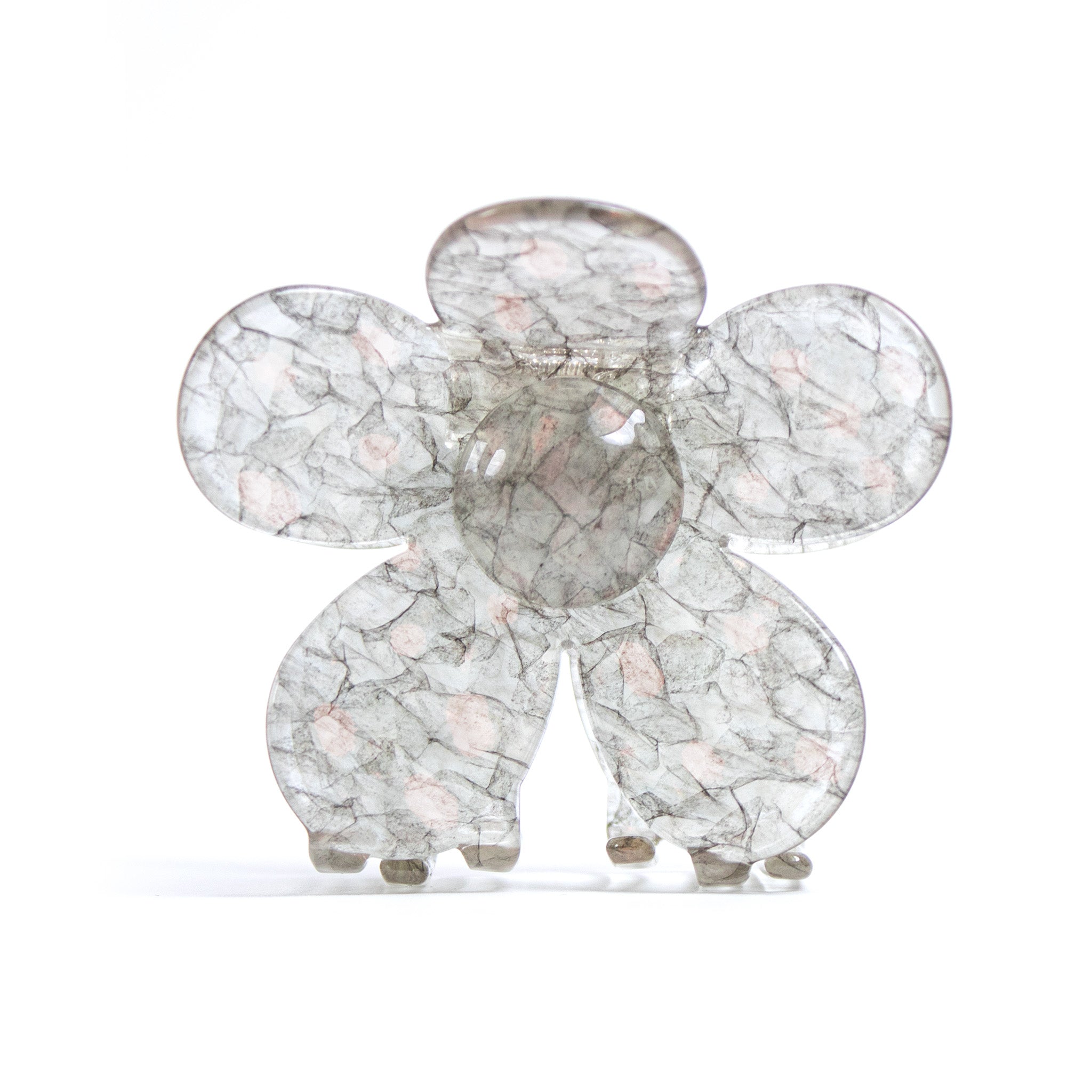 Flower Clip in Mist