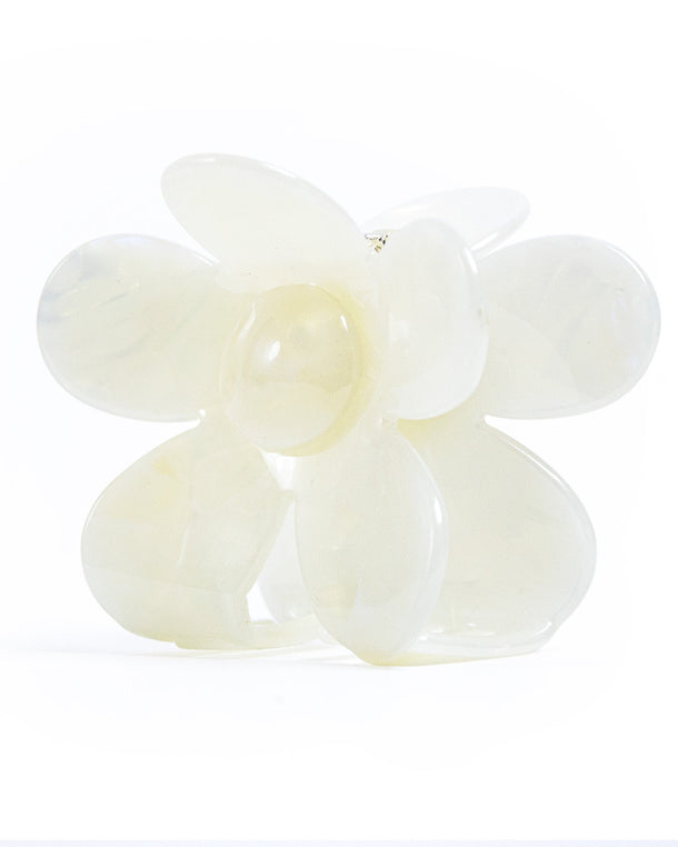 Pinza Flor Morning Dew de Wombox - pinza de pelo - vista lateral