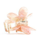 Pinza Flor Coral Pink de Wombox - pinza de pelo - primer plano