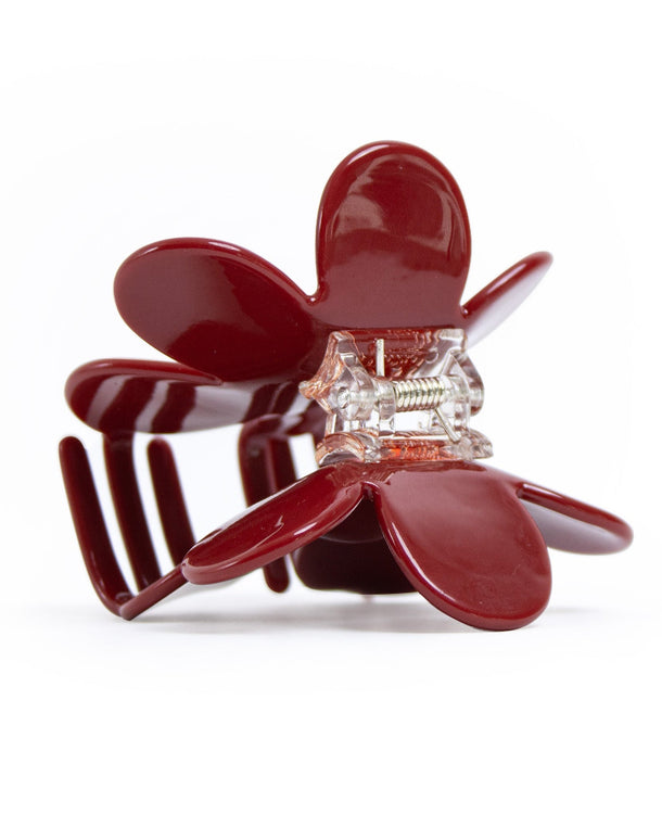 Pinza Flor Garnet de Wombox - pinza de pelo - primer plano
