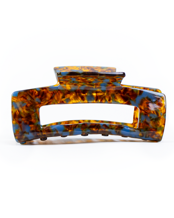 Pinza Rectangular Burnt Caramel de Wombox - pinza de pelo