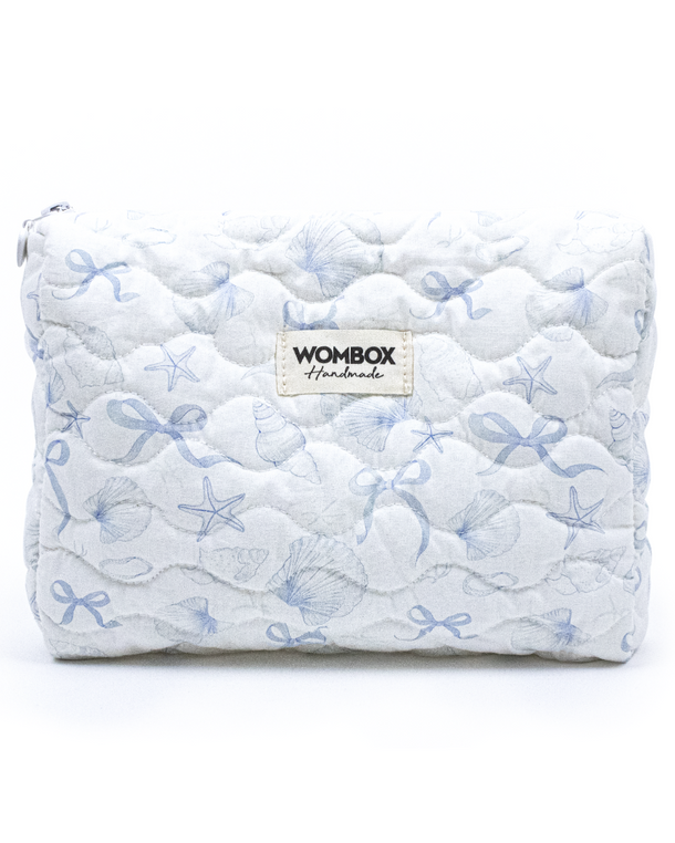 Neceser Ocean Clams de Wombox - neceser de viaje - primer plano