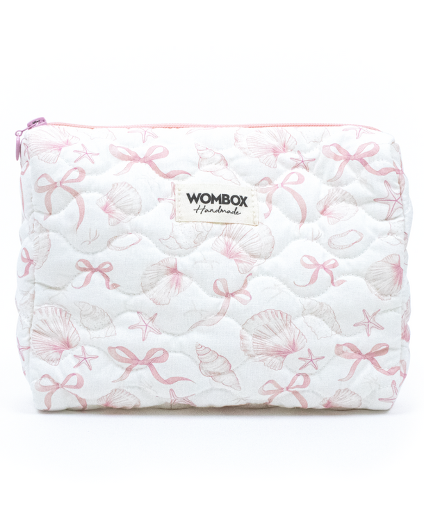 Neceser Shell Party de Wombox - neceser de viaje - vista lateral