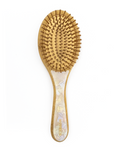 Cepillo Paddle de Bambú Ovalado Morning Dew de Wombox - cepillo de bambu para el pelo