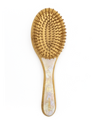 Cepillo Paddle de Bambú Ovalado Morning Dew de Wombox - cepillo de bambu para el pelo