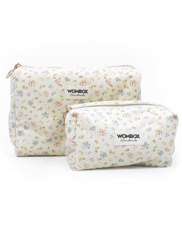Neceser Daisy Daze de Wombox - neceser de viaje - vista lateral