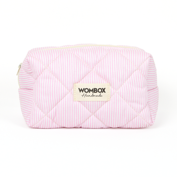 Neceser Pink Stripe de Wombox - neceser de viaje