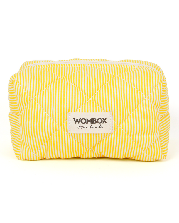 Neceser Yellow Stripe de Wombox - neceser de viaje