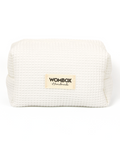 Neceser Waffle Off White de Wombox - neceser de viaje
