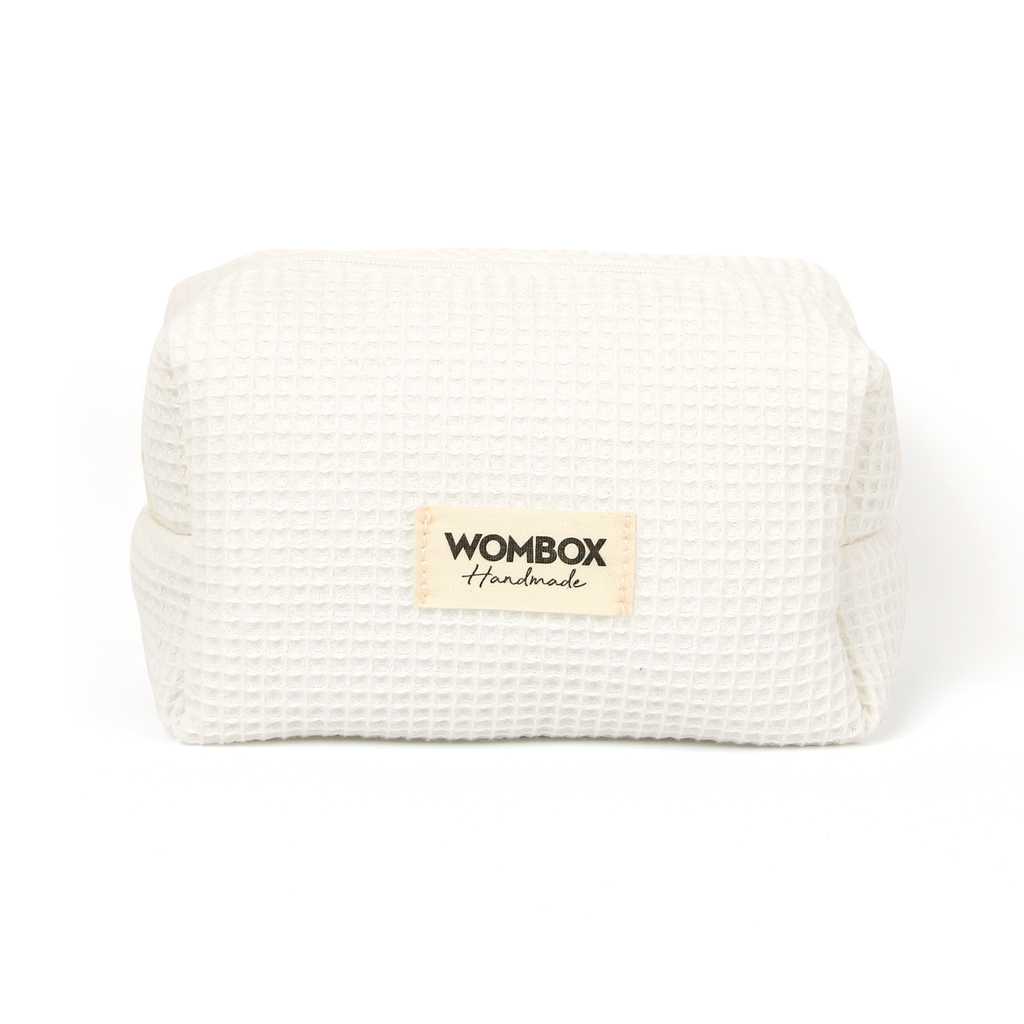 Neceser Waffle Blanco