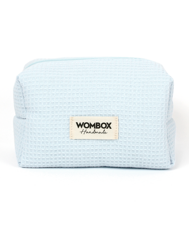 Neceser Waffle Baby Blue de Wombox - neceser de viaje